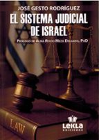 EL SISTEMA JUDICIAL DE ISRAEL, de JOSE GESTO RODRIGUEZ | portada del libro