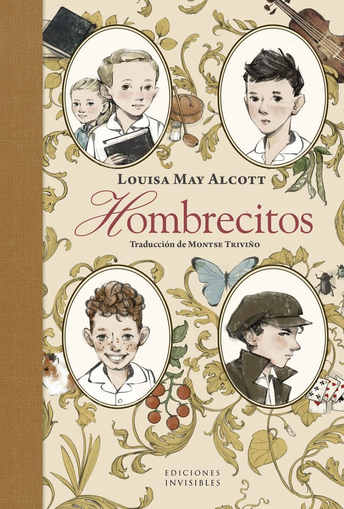 HOMBRECITOS, de ALCOTT, LOUISA MAY | portada del libro