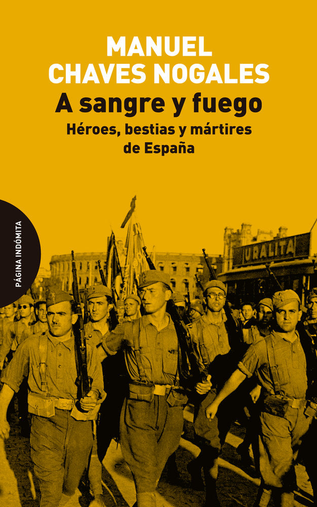 A SANGRE Y FUEGO, de CHAVES NOGALES,MANUEL | portada del libro