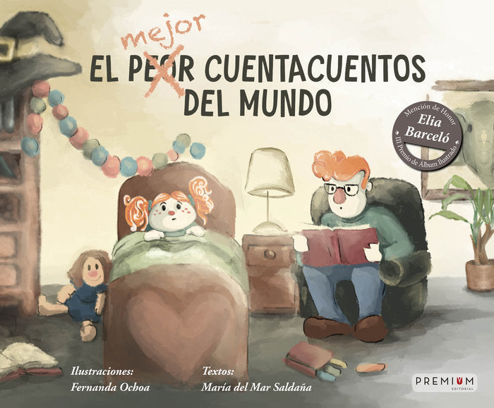EL MEJOR CUENTACUENTOS DEL MUNDO, de Ochoa, María Fernanda | portada del libro
