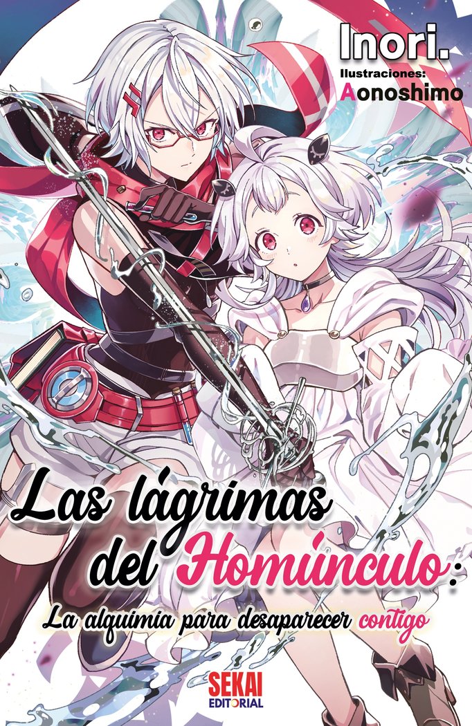 Las lágrimas del homúnculo, de ., Aonoshimo | portada del libro