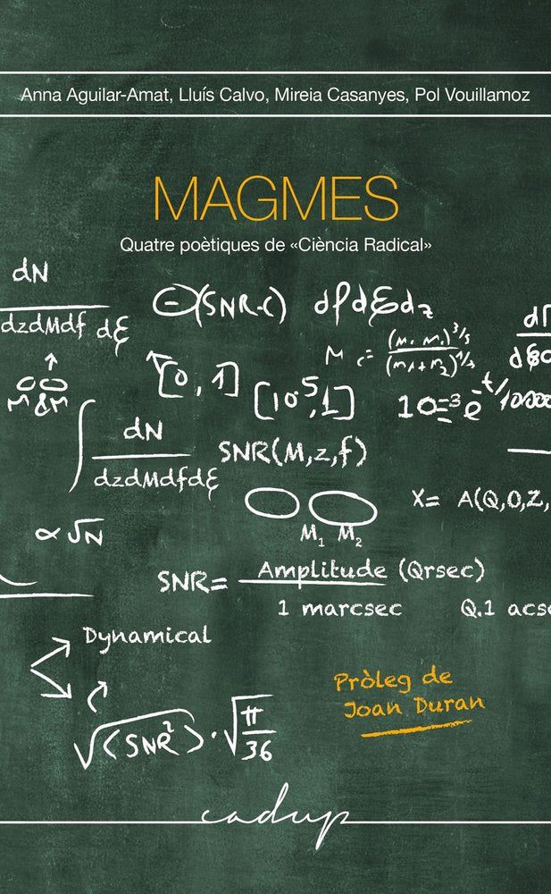 MAGMES, de AGUILAR-AMAT | portada del libro