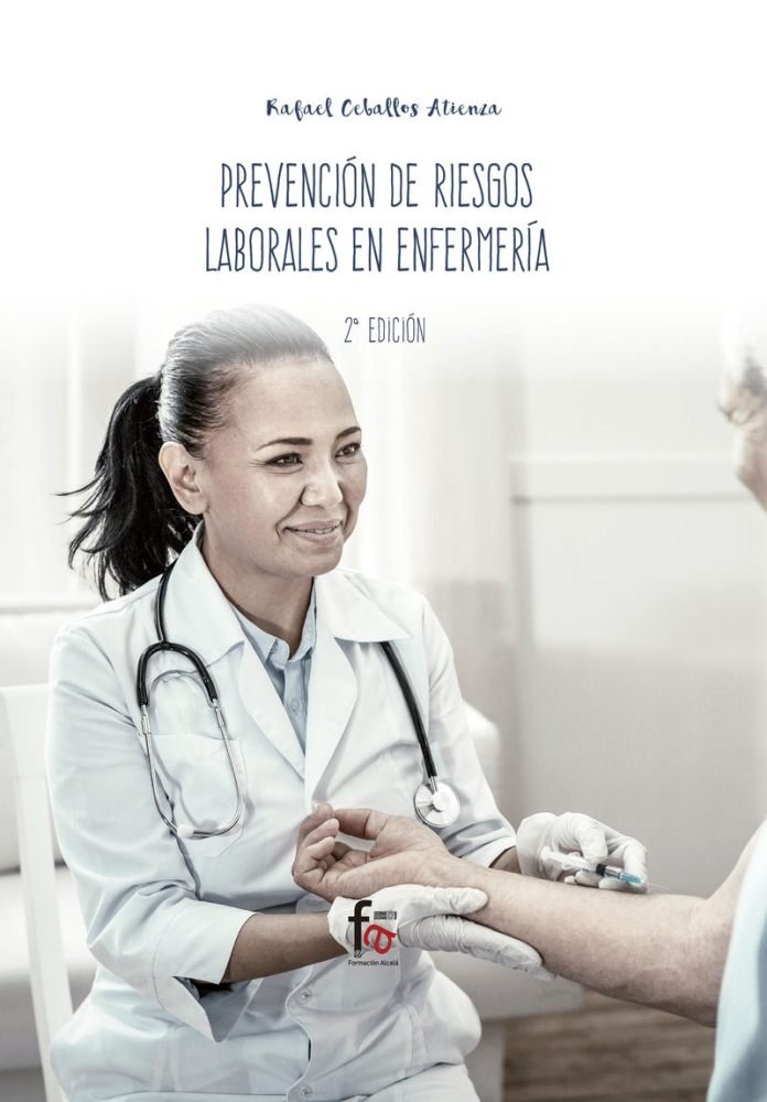PREVENCION DE RIESGOS LABORALES EN ENFERMERIA 2 EDICIÓN, de CEBALLOS ATIENZA, RAFAEL | portada del libro