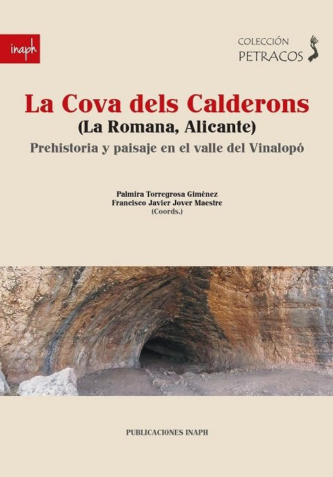 La Cova dels Calderons (La Romana, Alicante), de Torregrosa Giménez, Palmira | portada del libro
