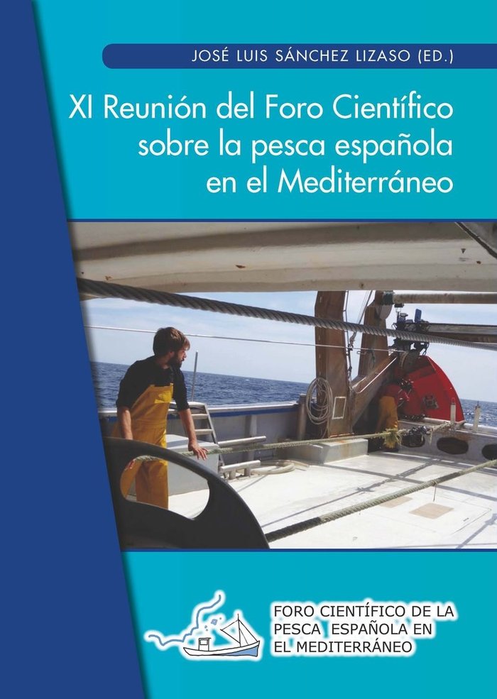 XI Reunión del Foro Científico sobre la pesca española en el Mediterráneo | portada del libro