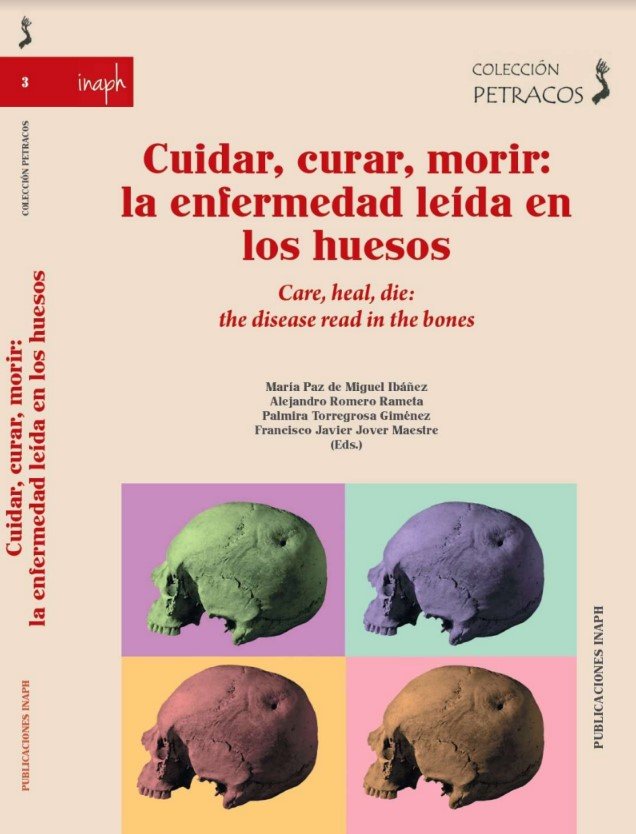 CUIDAR CURAR MORIR LA ENFERMEDAD LEIDA EN LOS HUESOS | portada del libro