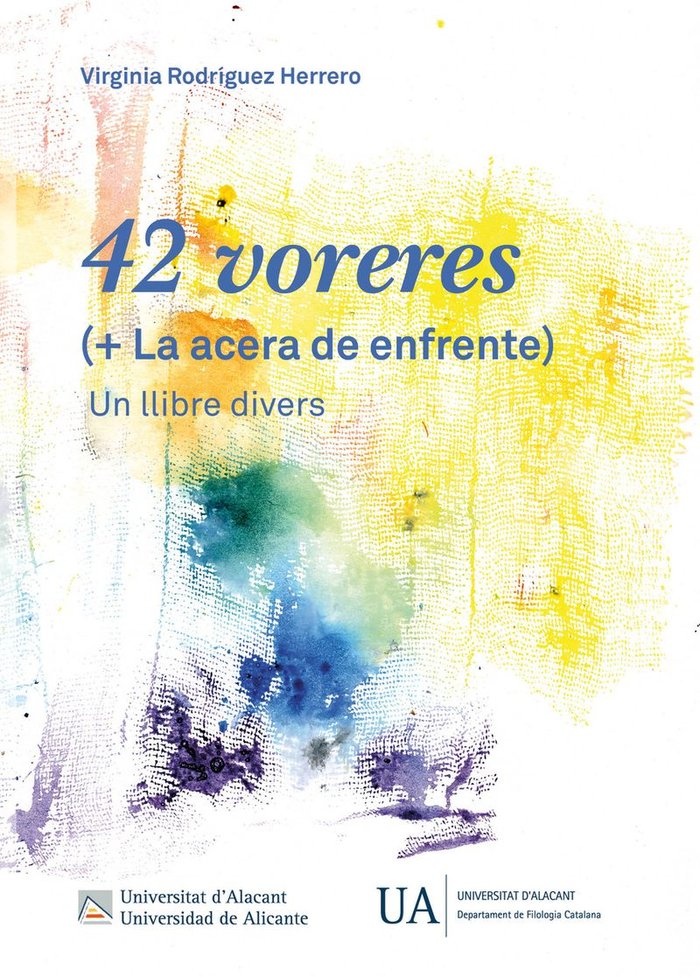 42 voreres ( la acera de enfrente), de RODRIGUEZ HERRERO, VIRGINIA | portada del libro