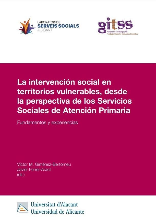LA INTERVENCION SOCIAL EN TERRITORIOS VULNERABLES, DESDE LA | portada del libro
