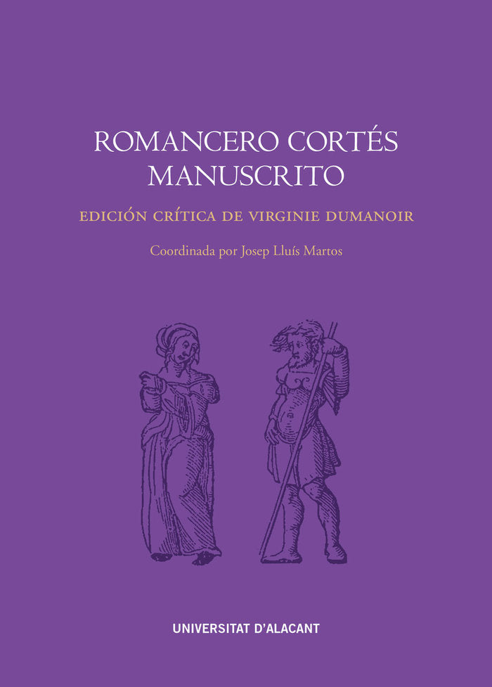 ROMANCERO CORTES MANUSCRITO | portada del libro