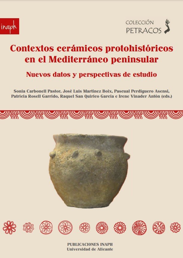 CONTEXTOS CERAMICOS PROTOHISTORICOS EN EL MEDITERRANEO PENIN | portada del libro