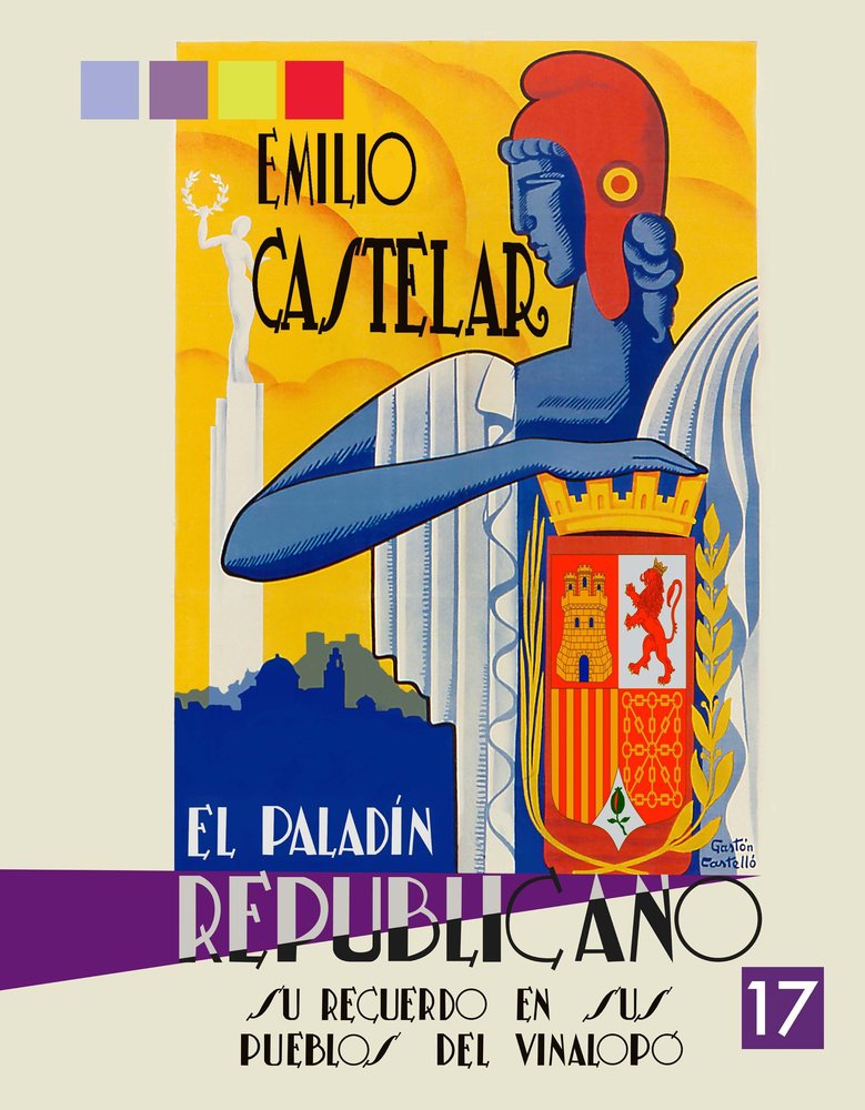 EMILIO CASTELAR, EL PALADIN REPUBLICANO | portada del libro