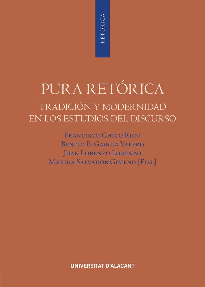 PURA RETORICA | portada del libro