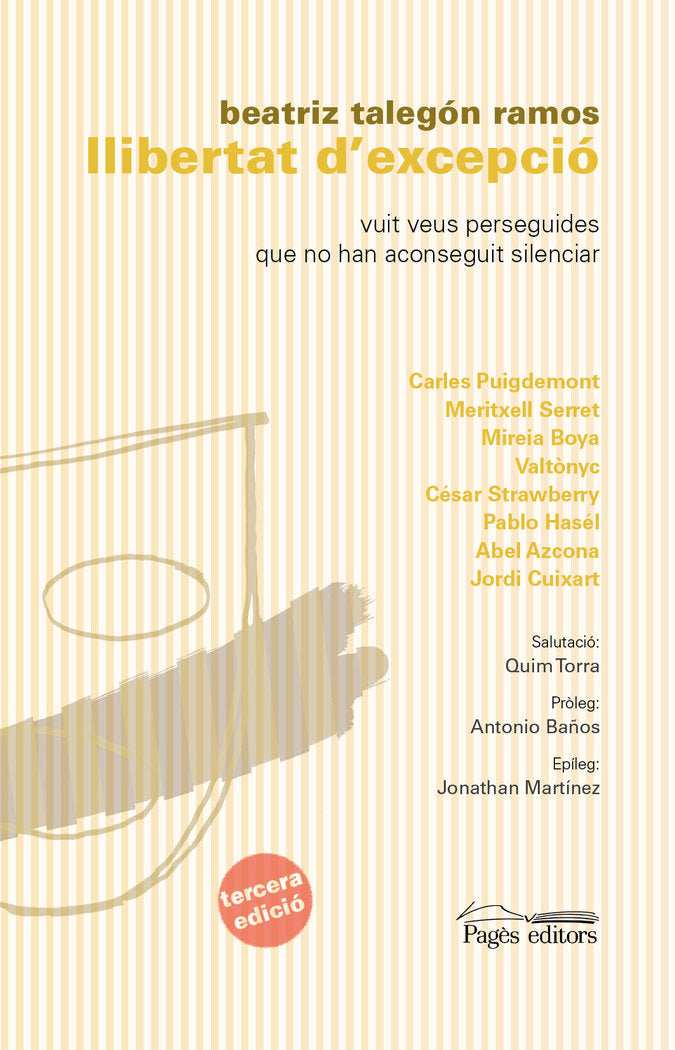 Llibertat d'excepció, de Talegón Ramos, Beatriz | portada del libro