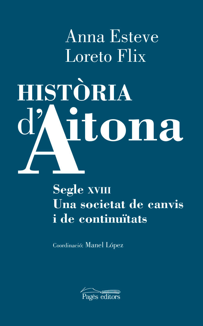 Història d'Aitona, de Esteve Florensa, Anna | portada del libro
