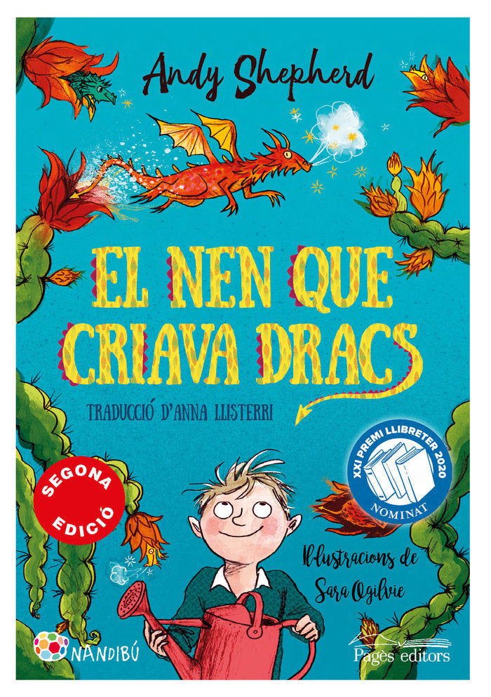 El nen que criava dracs, de Shepherd, Andy | portada del libro