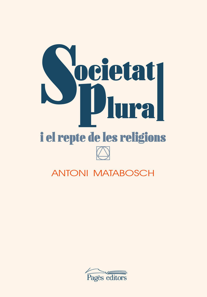 Societat plural i el repte de les religions, de Matabosch Soler, Antoni | portada del libro