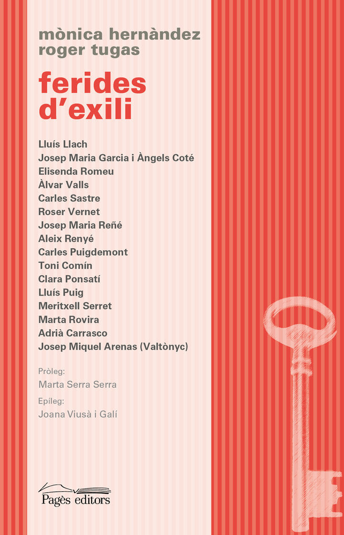 Ferides d'exili, de HERNANDEZ CILLEROS, MÃNICA | portada del libro