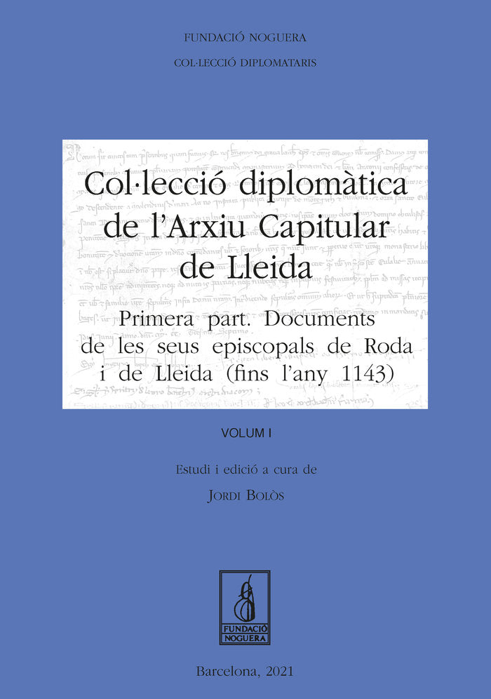 COLLECCIO DIPLOMATICA DE LARXIU CAPITULA, de BOLOS MASCLANS | portada del libro