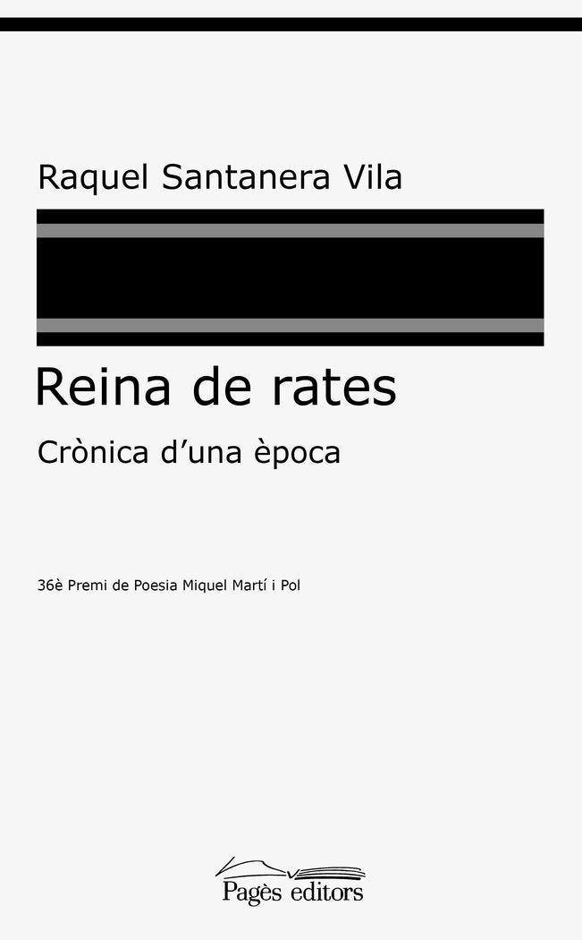 REINA DE RATES, de SANTANERA VILA, RAQUEL | portada del libro