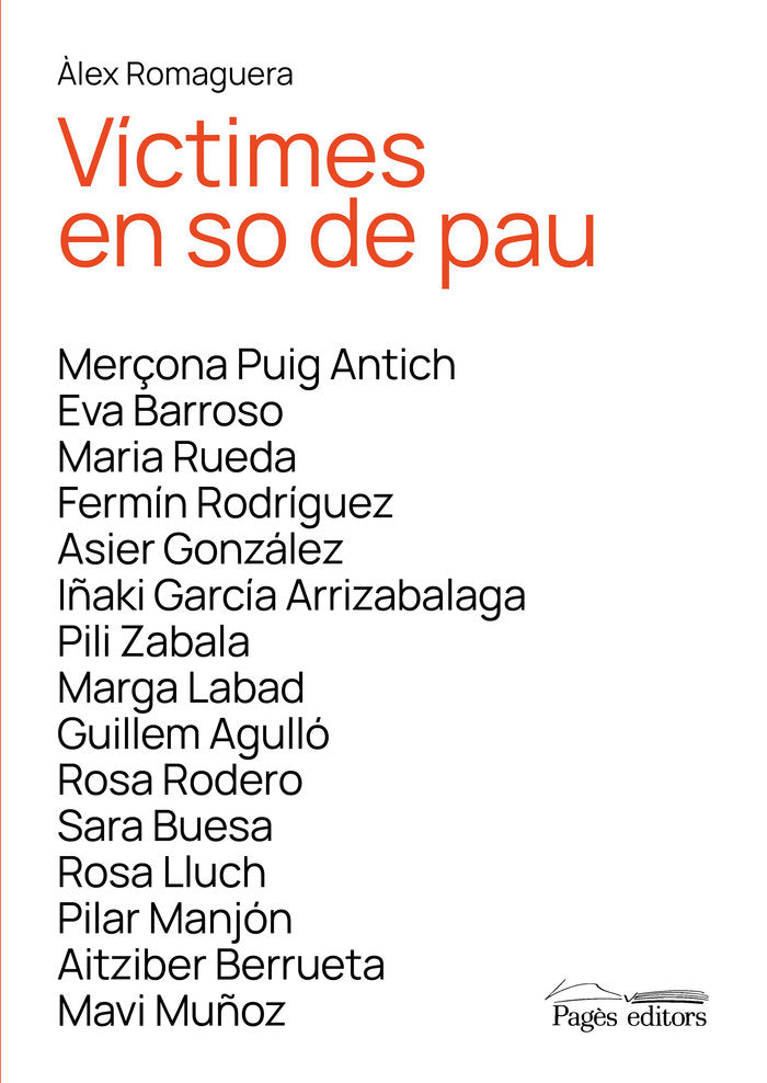 VICTIMES EN SO DE PAU, de ROMAGUERA, ALEX | portada del libro