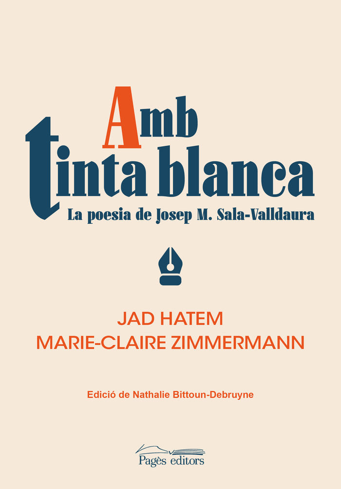 Amb tinta blanca, de ZIMMERMANN, MARIE-CLAIRE | portada del libro