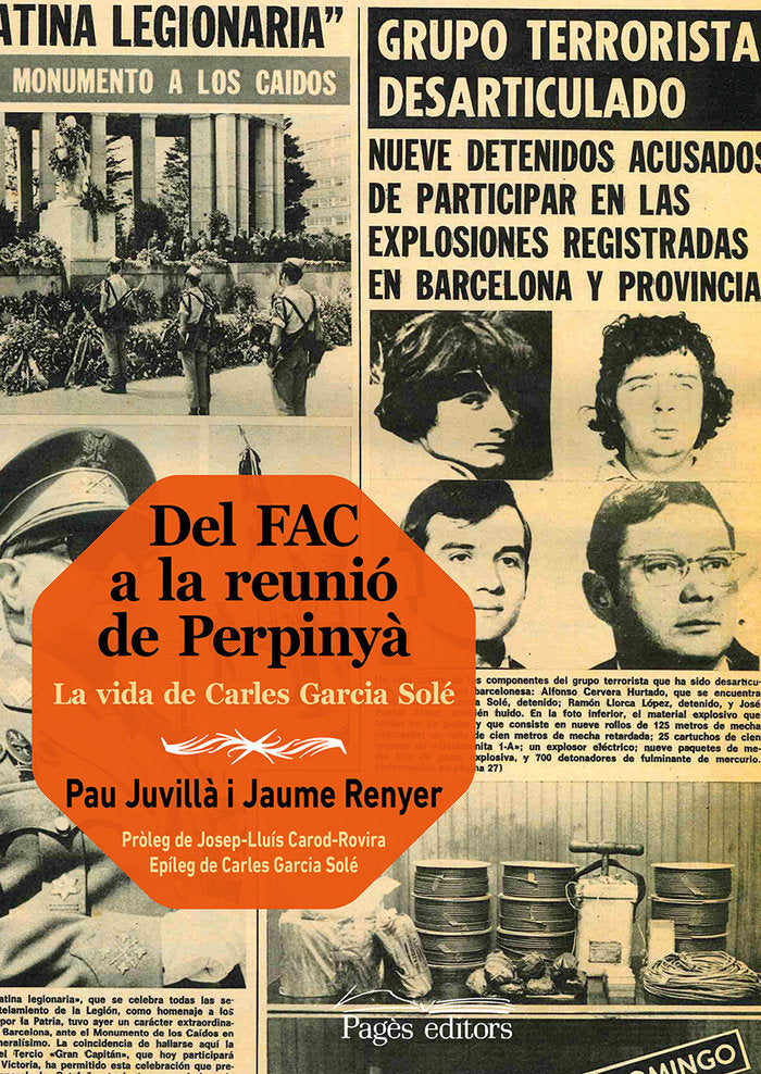 DEL FAC A LA REUNIO DE PERPINYA, de JUVILL· BALLESTER, PAU | portada del libro