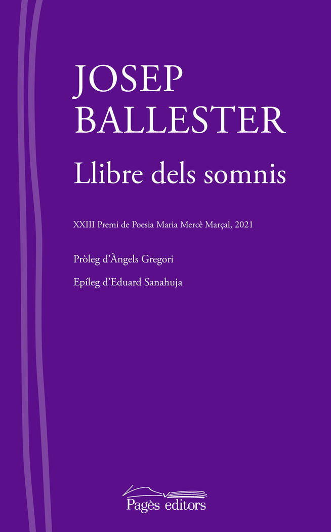 Llibre dels somnis, de BALLESTER ROCA, JOSEP | portada del libro