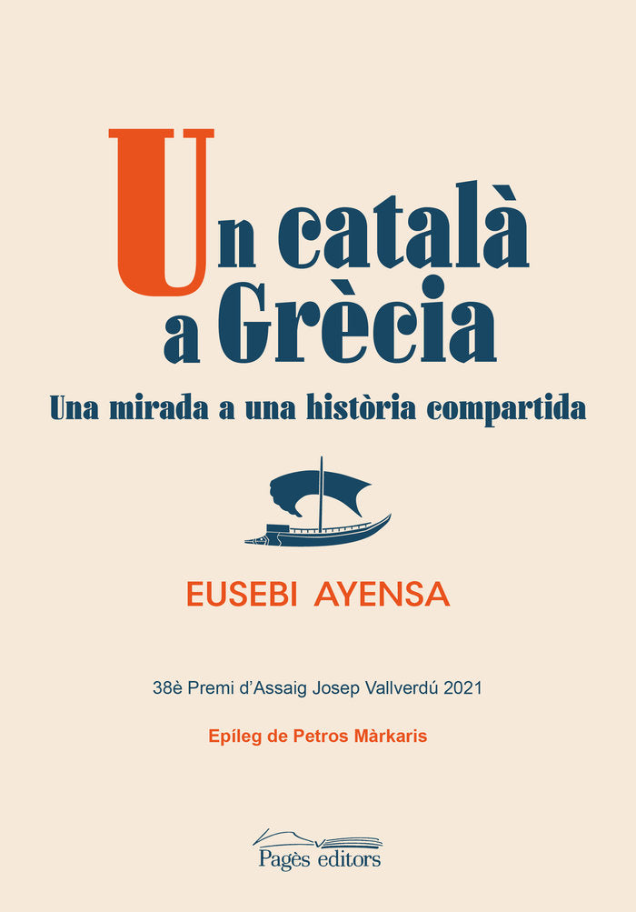 UN CATALA A GRECIA, de AYENSA, EUSEBI | portada del libro