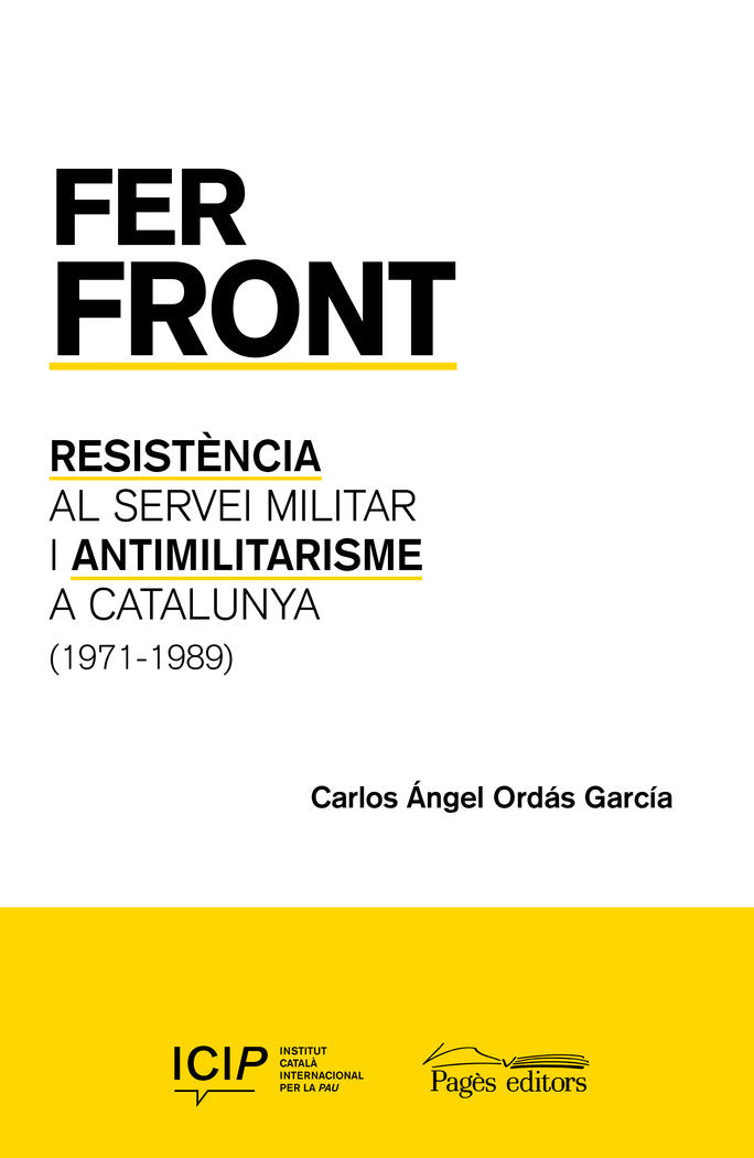 FER FRONT, de ORDAS GARCIA, CARLOS ANGEL | portada del libro