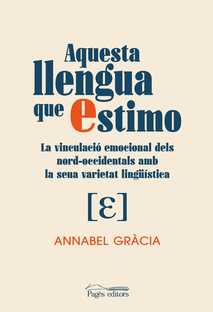 AQUESTA LLENGUA QUE ESTIMO, de ANNABEL GRACIA DAMAS | portada del libro