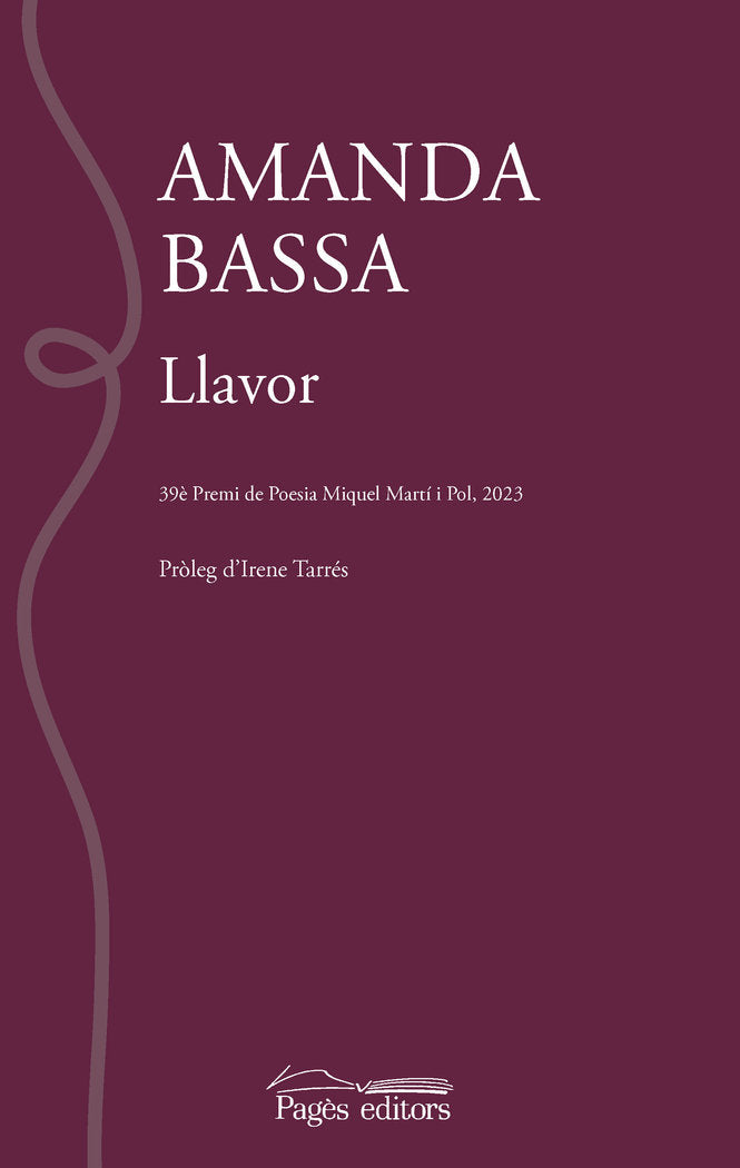 LLAVOR, de AMANDA BASSA GONZALEZ | portada del libro