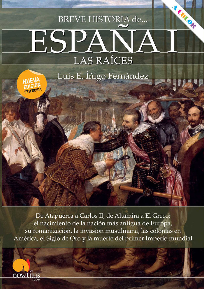 Breve historia de España I: las raíces, de Íñigo Fernández, Luis E. | portada del libro