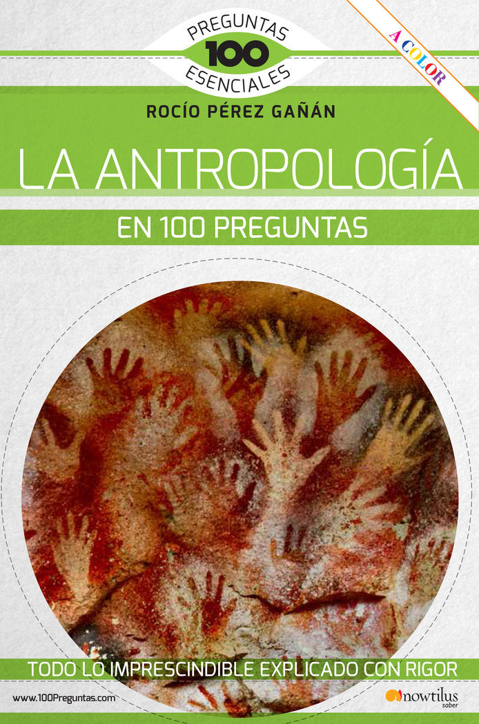 La antropología en 100 preguntas, de Pérez Gañán, Rocio | portada del libro