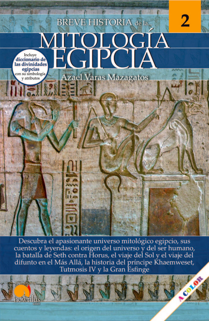 Breve historia de la mitología egipcia, de Varas Mazagatos, Azael | portada del libro