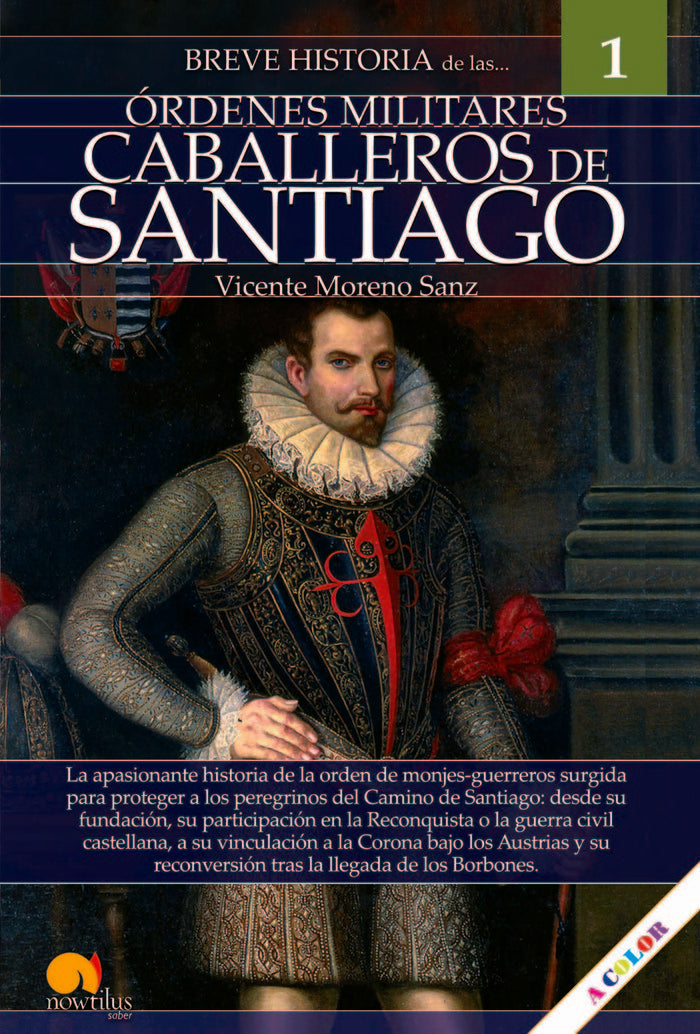BREVE HISTORIA DE CABALLEROS DE SANTIAGO, de SANZ, VICENTE MORENO | portada del libro