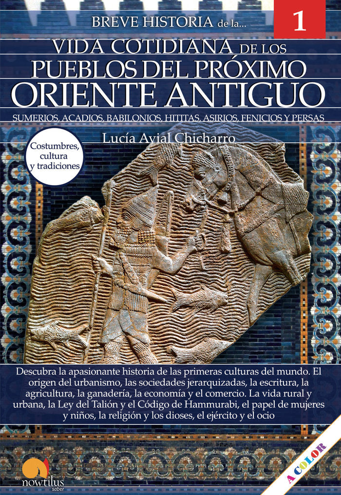 Breve historia de la vida cotidiana de los Pueblos del Próximo Oriente Antiguo, de Avial Chicharro | portada del libro