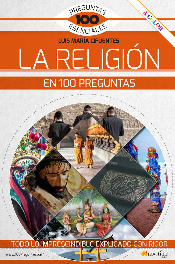 La Religión en 100 preguntas, de Cifuentes Pérez, Luis María | portada del libro
