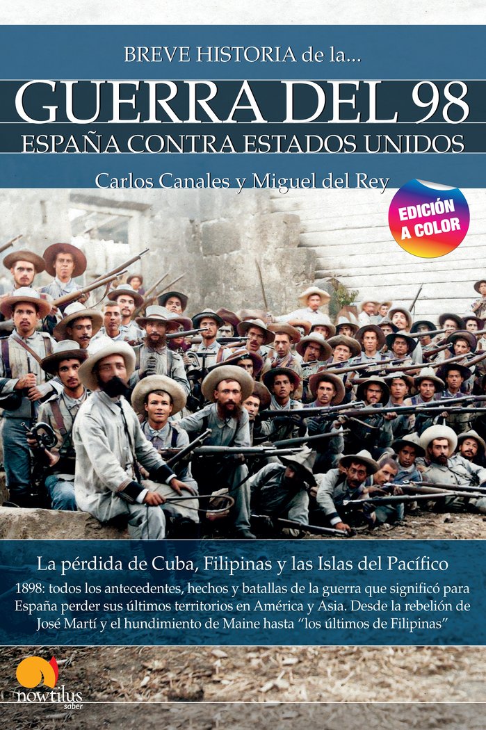 BH DE LA GUERRA DEL 98 N E COLOR, de DEL REY VICENTE, MIGUEL | portada del libro