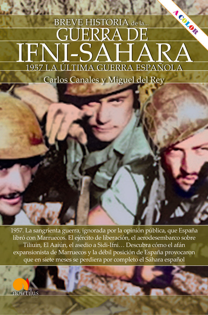 BH DE LA GUERRA IFNI SAHARA N E COLOR, de CANALES TORRES, CARLOS | portada del libro