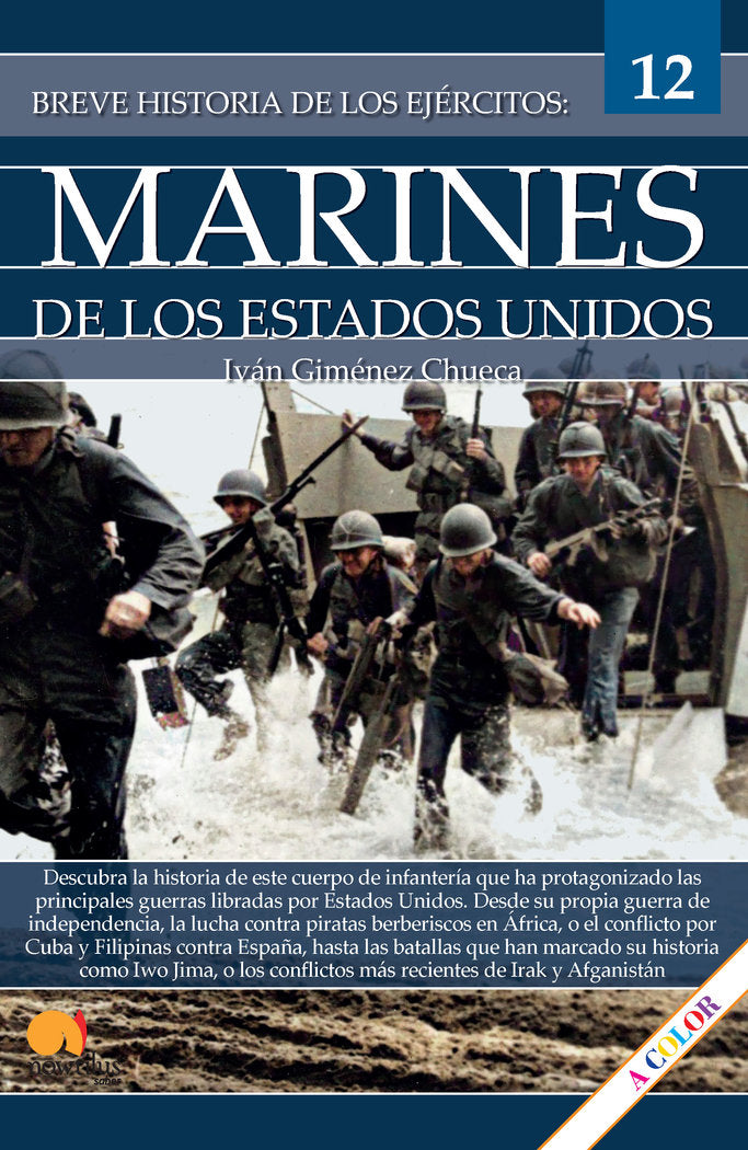 BH DE LOS MARINES DE EEUU EJERCITOS 12, de GIMENEZ CHUECA | portada del libro