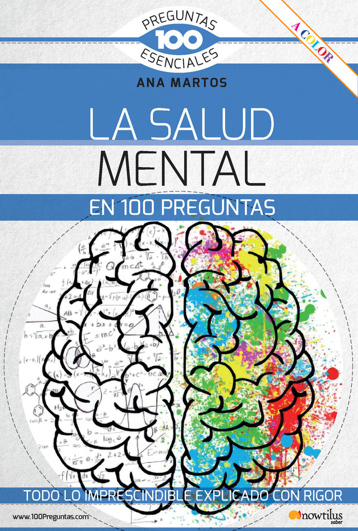 LA SALUD MENTAL EN 100 PREGUNTAS, de MARTOS, ANA | portada del libro