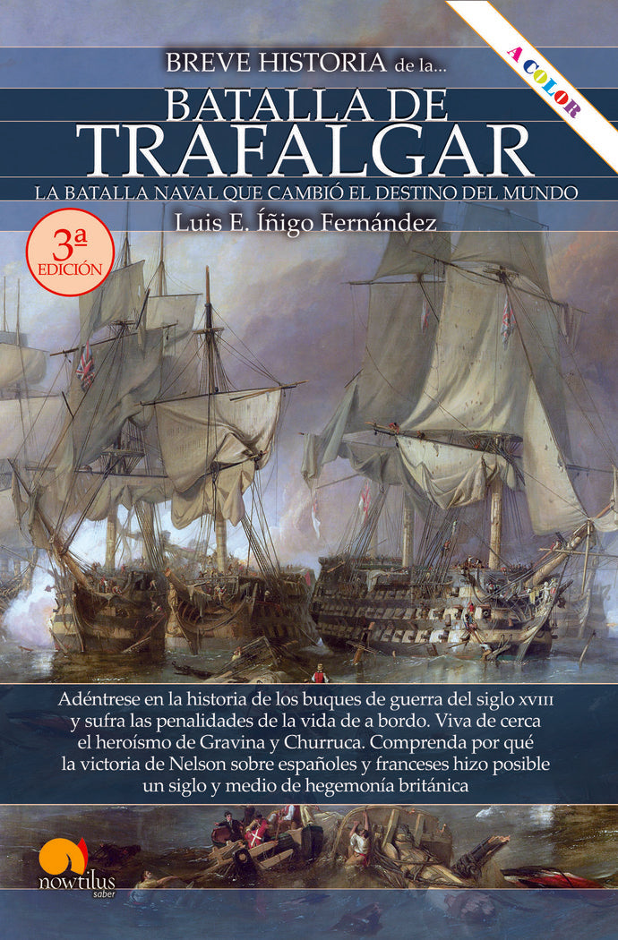 BH DE LA BATALLA DE TRAFALGAR, de IÑIGO FERNANDEZ | portada del libro