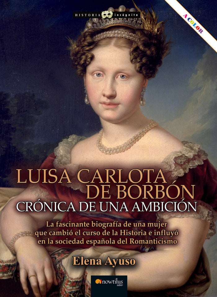 LUISA CARLOTA DE BORBON, de ELENA AYUSO | portada del libro
