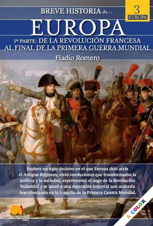 BREVE HISTORIA DE EUROPA. TOMO 3. VOLUMEN I, de ROMERO GARCIA | portada del libro