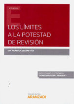 Los límites a la potestad de revisión (Papel + e-book), de Menéndez Sebastián, Eva | portada del libro