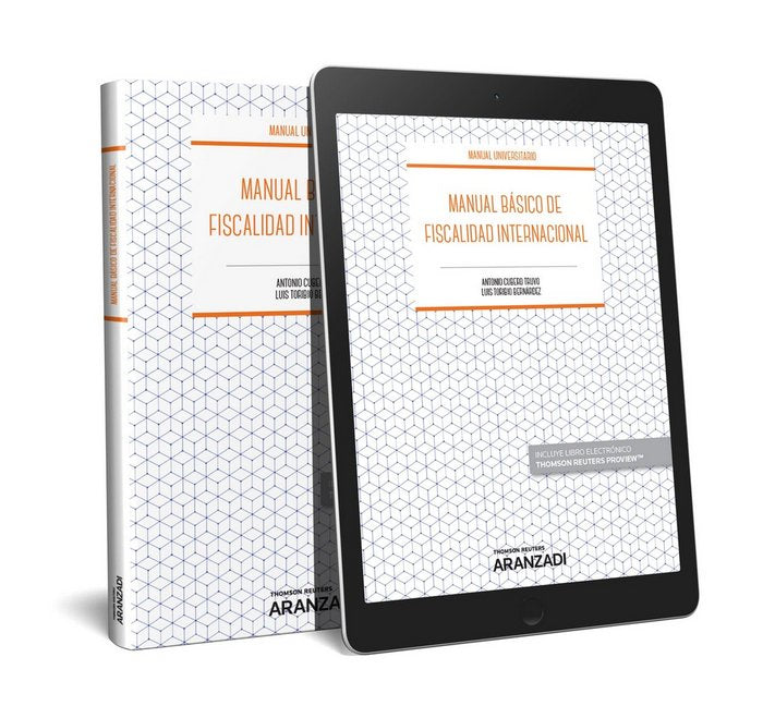Manual Básico de Fiscalidad Internacional (Papel + e-book), de Cubero Truyo, Antonio | portada del libro