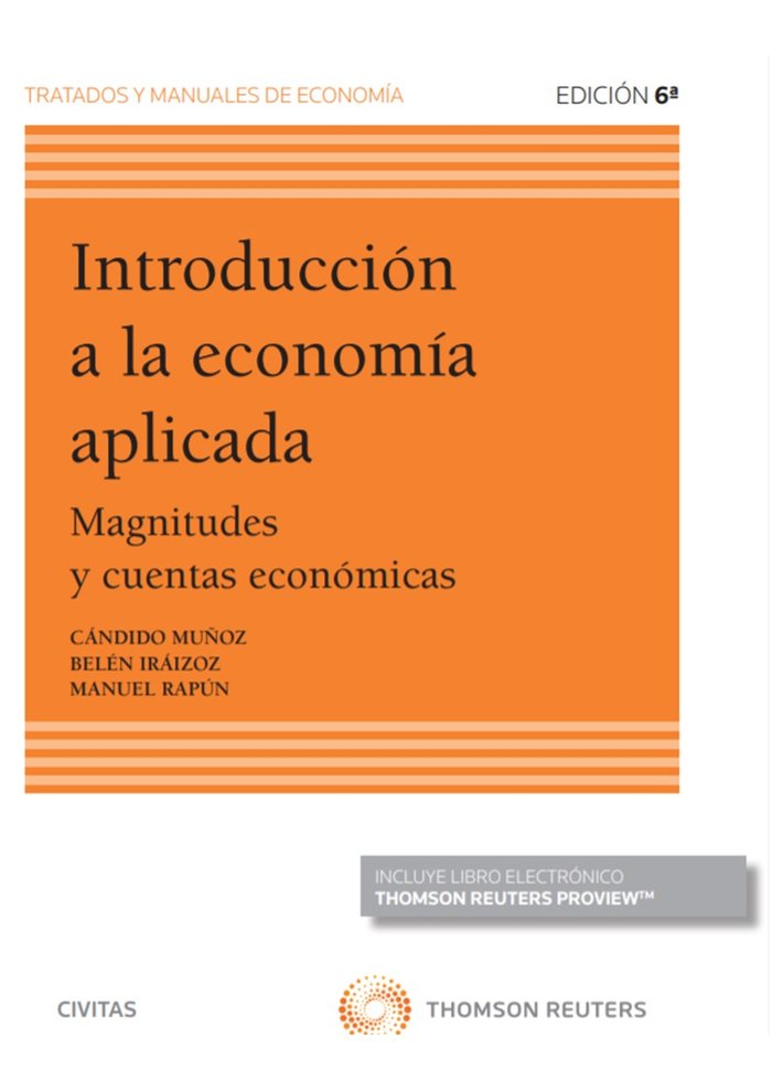 Introducción a la economía aplicada (Papel + e-book), de Iráizoz, Belén | portada del libro