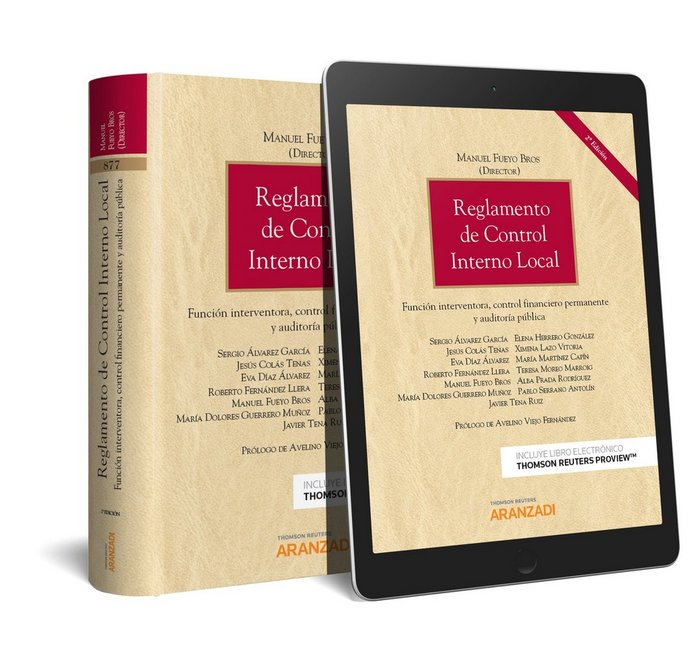 Reglamento de control interno local (Papel + e-book), de Fueyo Bros, Manuel | portada del libro