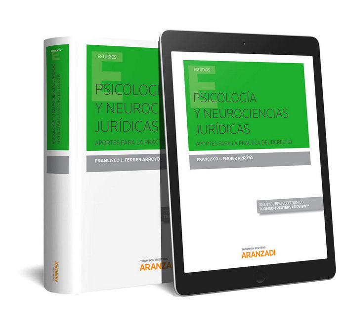 Psicología y neurociencias jurídicas (Papel + e-book), de Ferrer Arroyo, Francisco J. | portada del libro