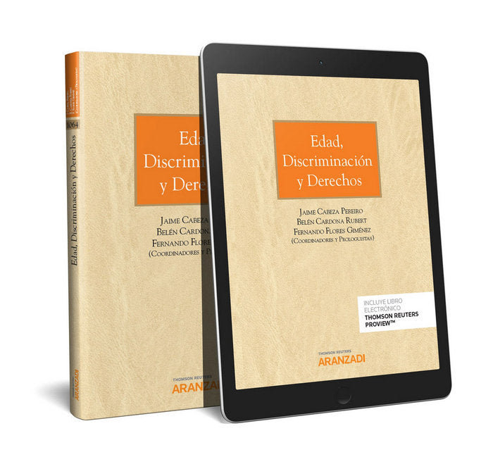 Edad, Discriminación y Derechos (Papel + e-book), de Cabeza Pereiro, Jaime | portada del libro